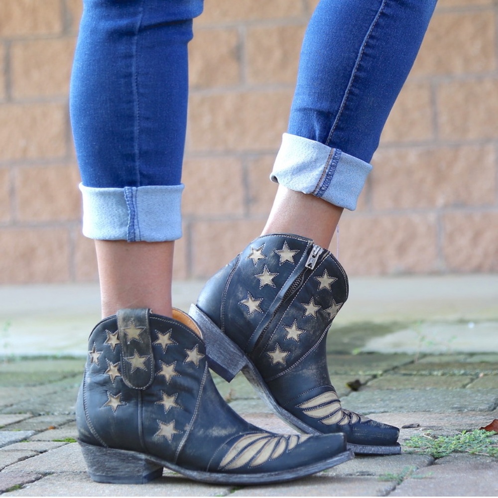Old Gringo United Short Western Booties